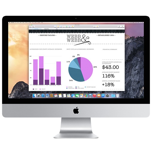 کامپیوتر آل این وان 27 اینچی اپل مدل iMac MF886 با صفحه نمایش رتینا 5K