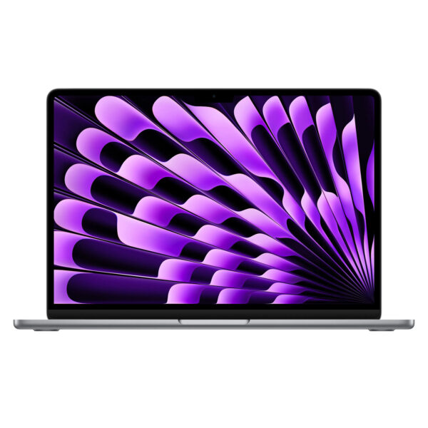 لپ‌تاپ 13.6 اینچی اپل مدل MacBook Air MXCR3 2024 | پردازنده M3 | رم 16 گیگابایت | حافظه 512 گیگابایت SSD | طراحی باریک و صفحه نمایش Liquid Retina طوسی