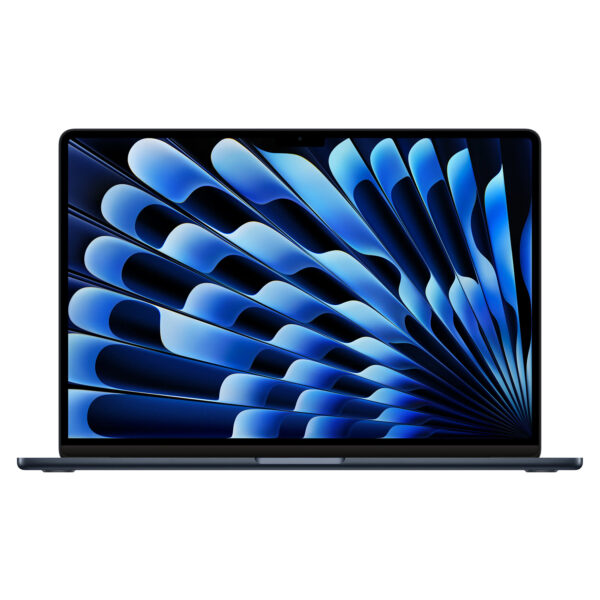 لپ‌تاپ 15.3 اینچی اپل مدل MacBook Air MXD43 2024 | پردازنده M3 | رم 16 گیگابایت | حافظه 512 گیگابایت SSD | طراحی باریک و صفحه نمایش Liquid Retina مشکی