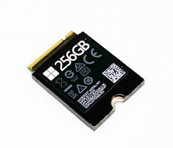 حافظه SSD 256GB مایکروسافت سرفیس افزایش سرعت و ظرفیت ذخیره‌سازی